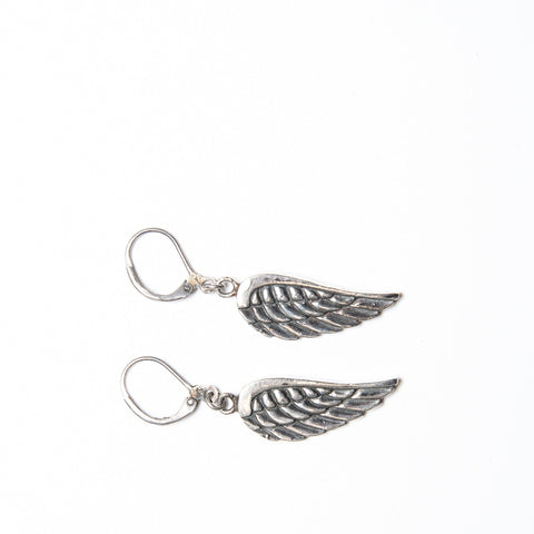 ROCKSTAR  ANGEL WINGS EARRINGS