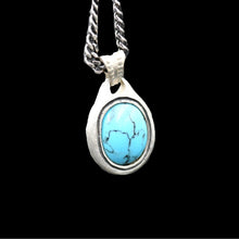 Cargar imagen en el visor de la galería, BIG STONE PENDANT TURQUOISE
