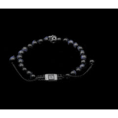 ONE SKULL OJO DE TIGRE GRIS BRACELET