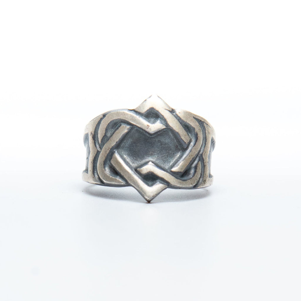 BIG UNIFIED HEARTS INFINITY RING