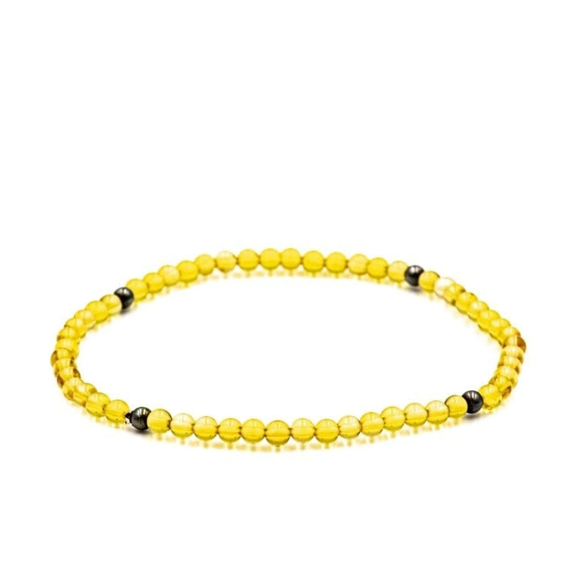 4 BALL CITRINE BRACELET