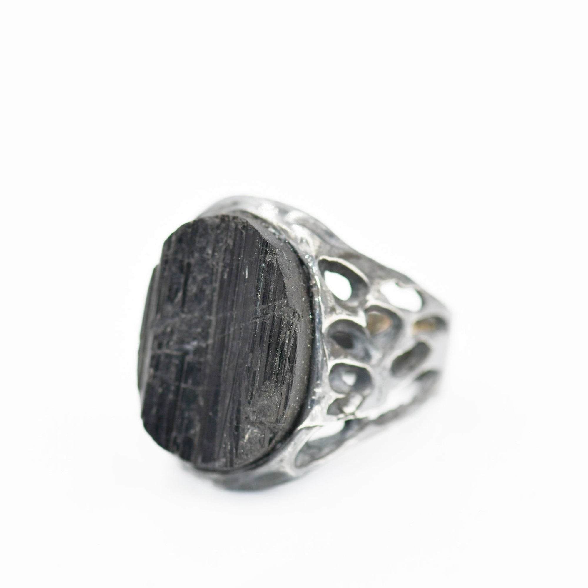 KING SALOMON TURMALINE STONE RING