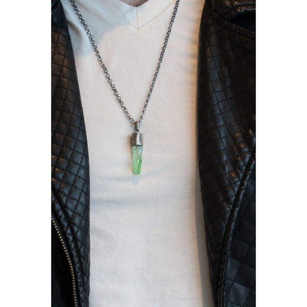 AURA GREEN QUARTZ - Rock and Jewel