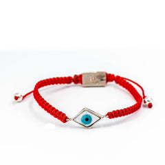 DIAMOND LUCKY EYE BLACK BRACELET