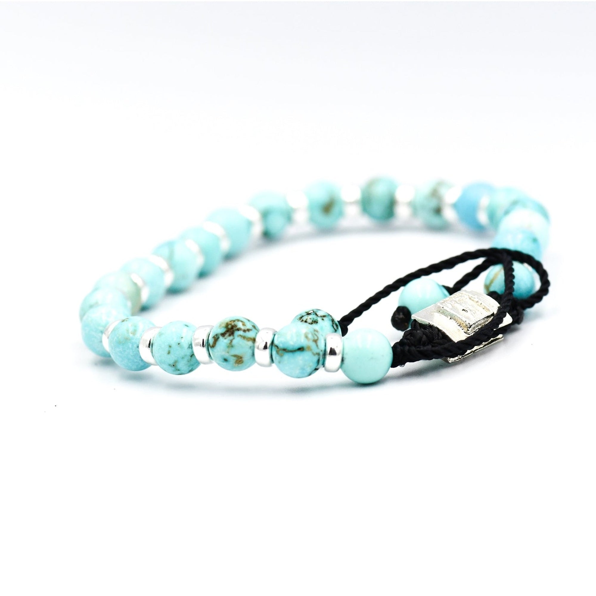 TURQUOISE DONUT BRACELET