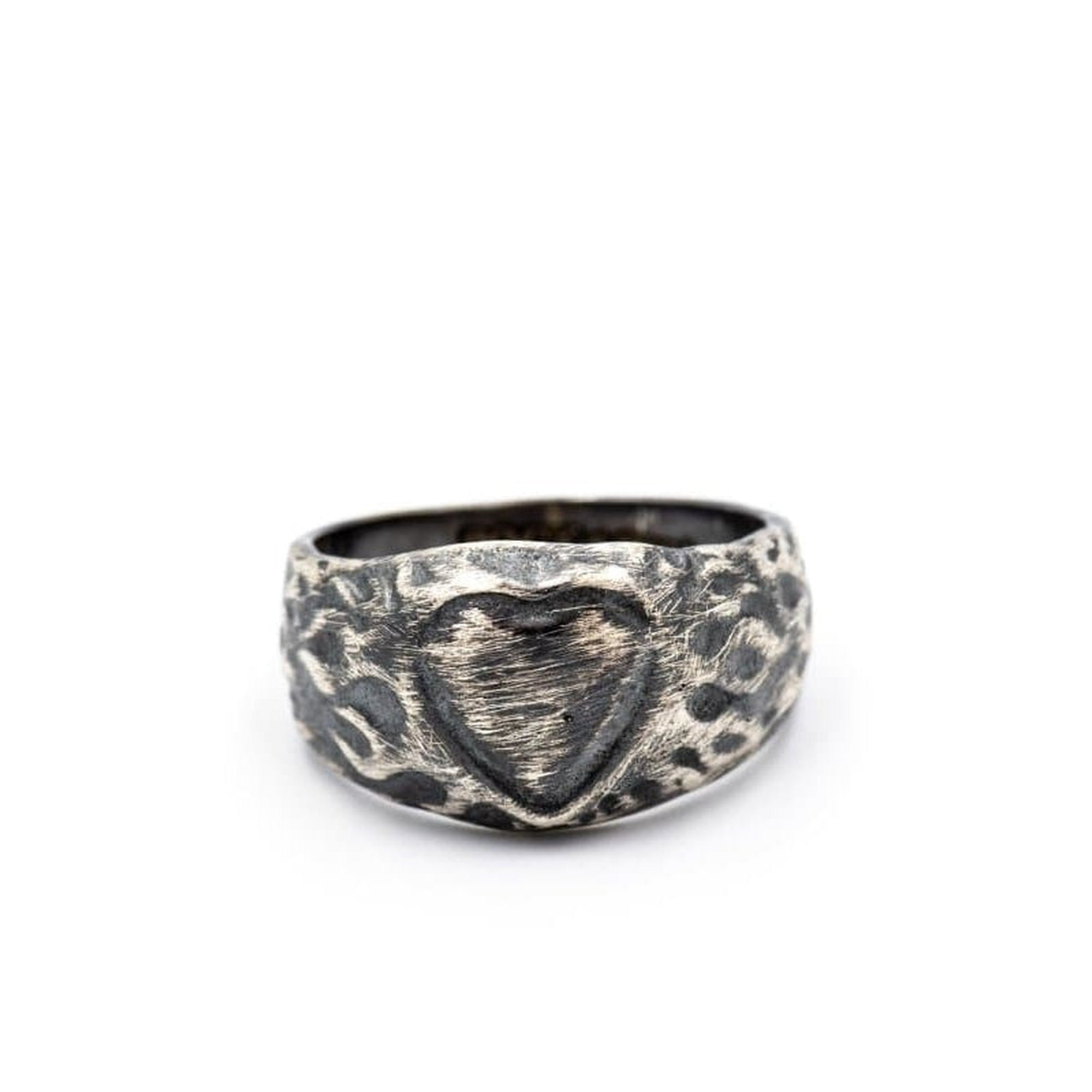 FLAMES HEART RING