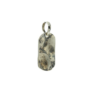 HAMMERED DOG TAG - Rock and Jewel