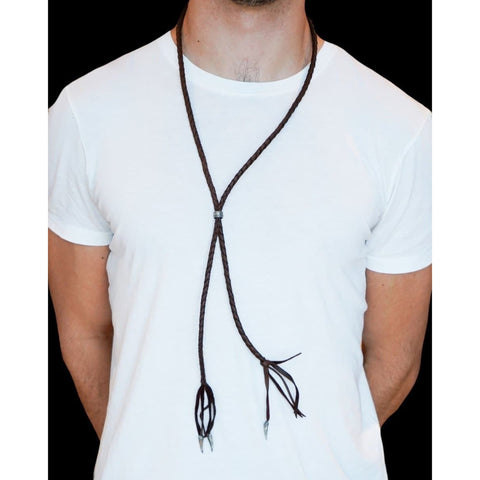 LEATHER BOLO TIE