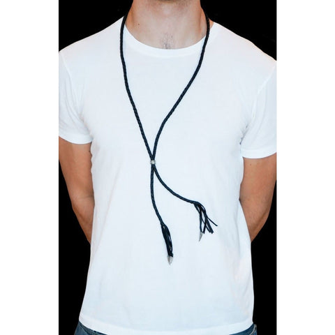 LEATHER BOLO TIE