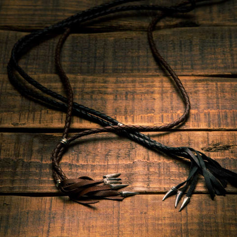 LEATHER BOLO TIE