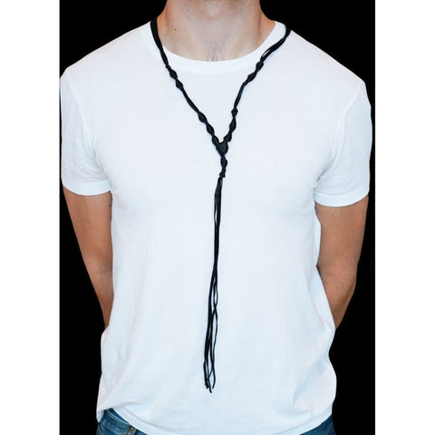 LEATHER NECKLACE