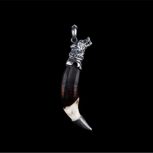 NATURAL WOLF TUSK - Rock and Jewel