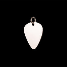 Cargar imagen en el visor de la galería, POLISHED SILVER GUITAR PICK - Rock and Jewel
