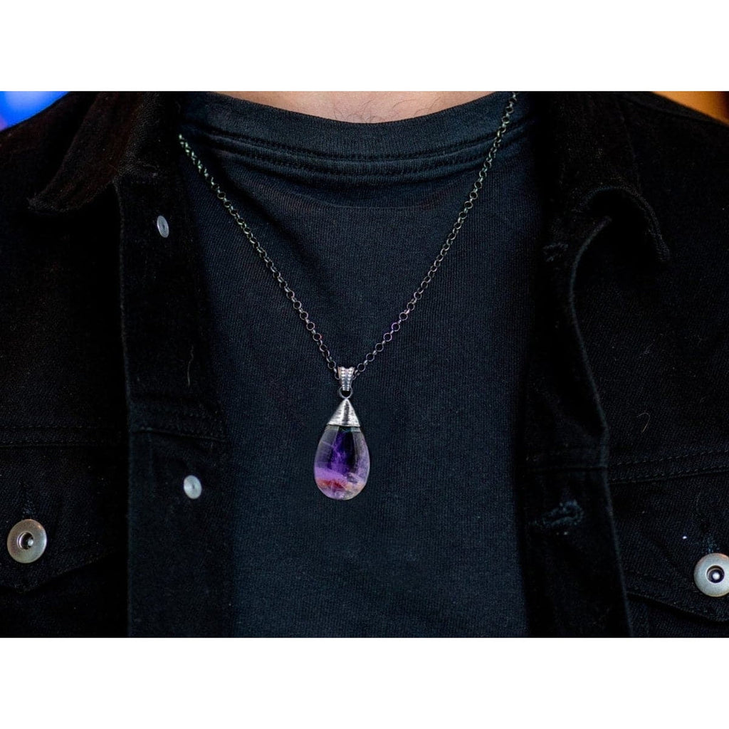 PURPLE CITRINE DROP - Rock and Jewel