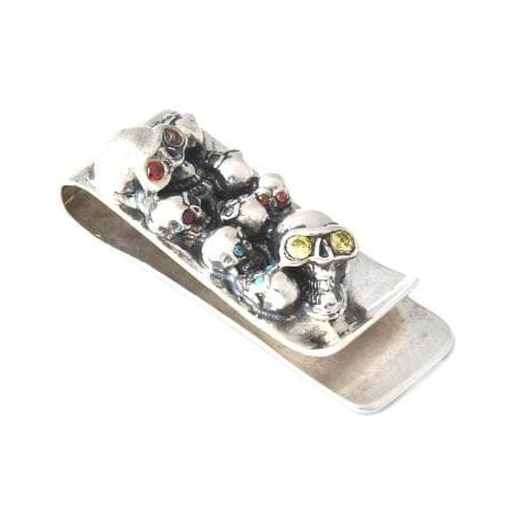 ROCK STAR MONEY CLIP (CON RUBIS, TOPACIO, ZAFIRO Y TURMALINA) - Rock and Jewel