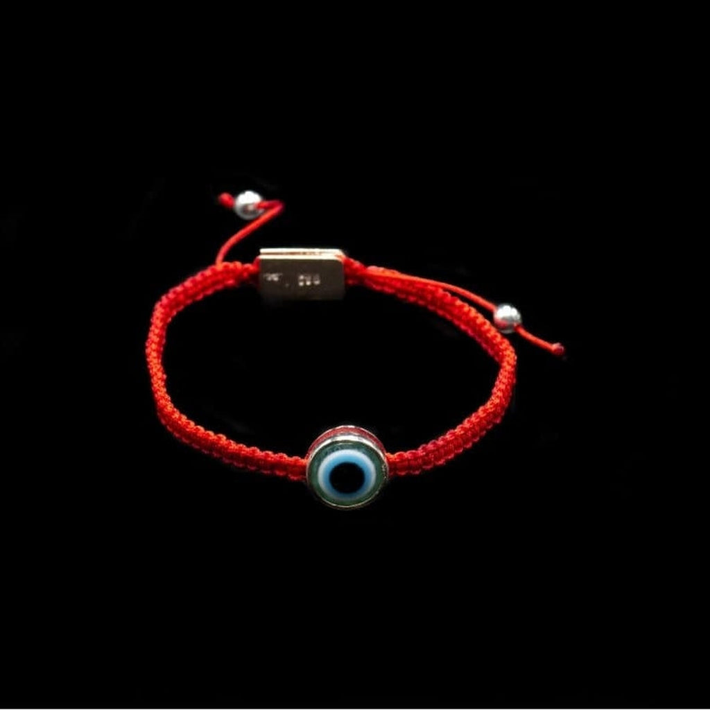 ROUND LUCKY EVIL EYE BRACELET - Rock and Jewel