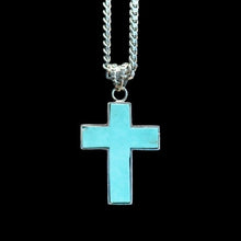 Cargar imagen en el visor de la galería, STONE CROSS TURQUESA - Rock and Jewel
