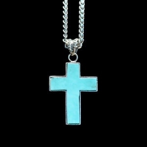 STONE CROSS TURQUESA - Rock and Jewel