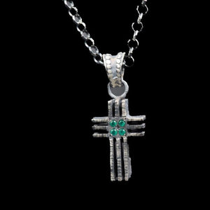 STRIPE CRUZ PENDANT - Rock and Jewel