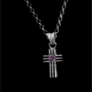 STRIPE CRUZ PENDANT - Rock and Jewel