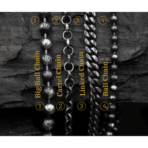 THE YIN YANG DARK SILVER - Rock and Jewel