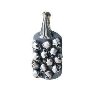 WALL SKULLS DOG TAG - Rock and Jewel